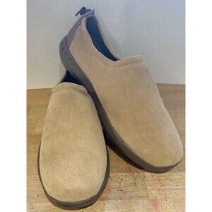 Bearpaw Jack Men's Suede Slip-on Shoes Iced Coffee Size 10